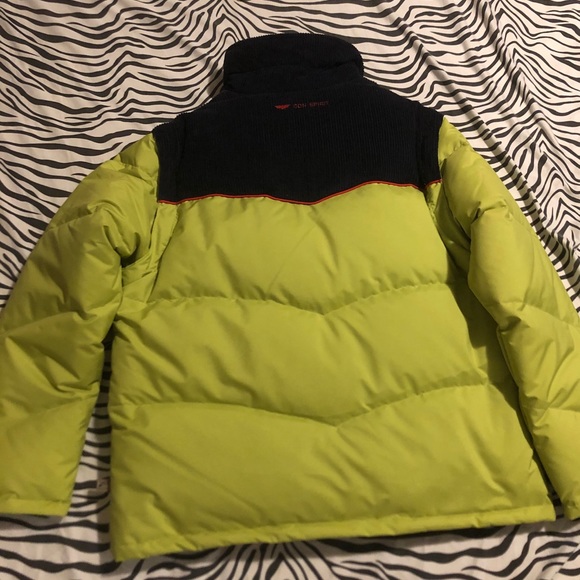 Neon yellow winter jacket - Picture 3 of 4